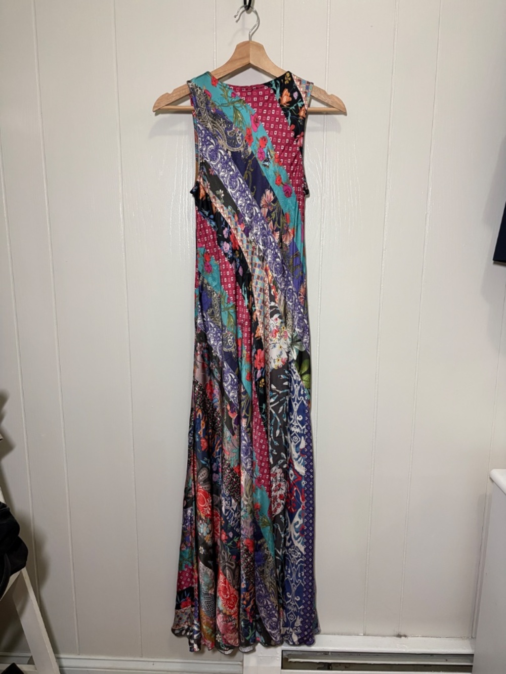 JOHNNY WAS TREBLE BIAS DRESS XS - Picture 5 of 10